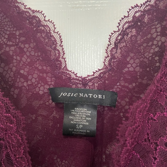 Josie Natori Lace Tank - Picture 4 of 8